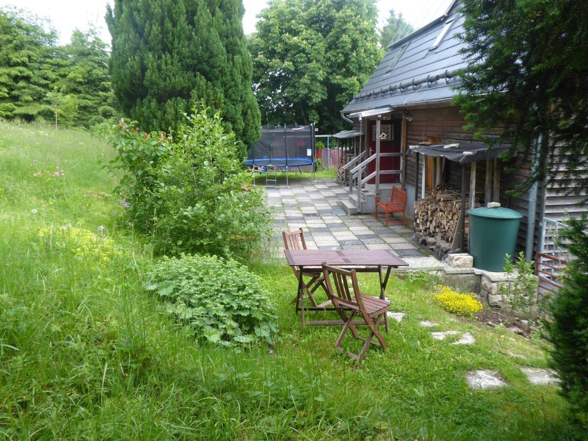 Haus Bergwiese - Fuer Naturfreunde, Familien, Wanderer Gehlberg エクステリア 写真